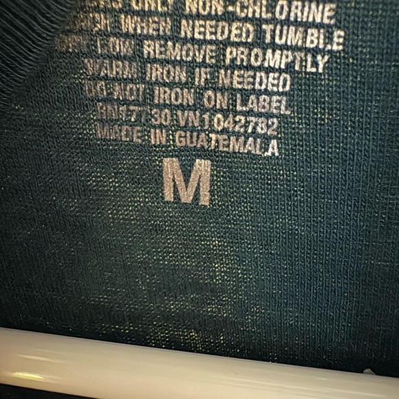 Teal Turtleneck Women's Top - Picture 3 of 3